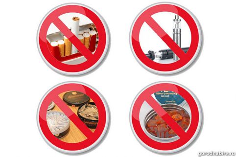 Запрет розничной торговли устройствами для потребления никотинсодержащей продукции.