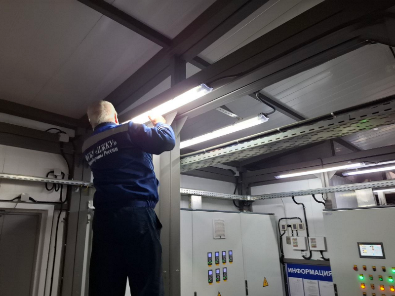 Запланирована установка 30 светодиодных прожекторов для уличного освещения.